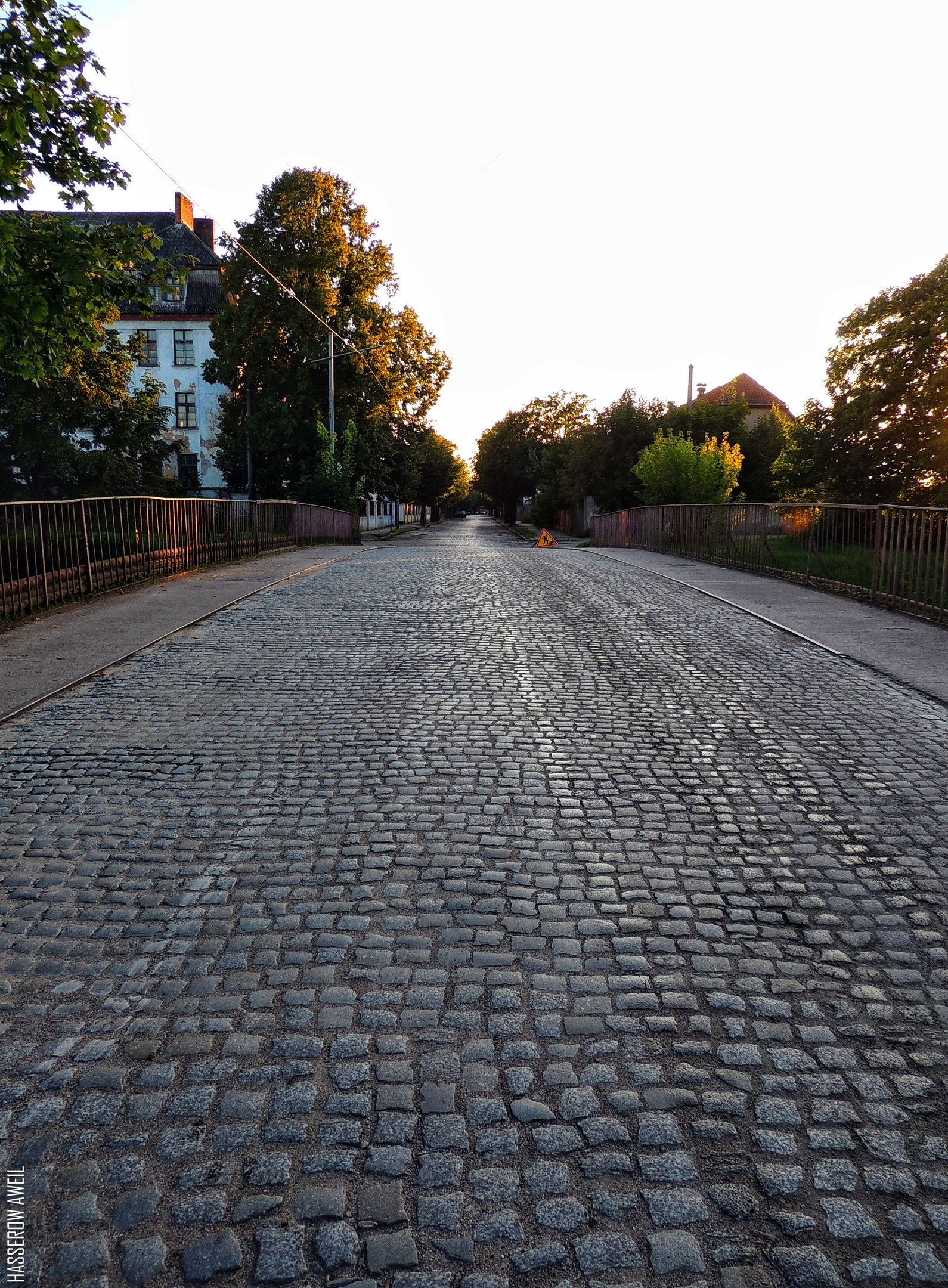 Insterburg paving stones in Chernyakhovsk - My, Kaliningrad region, Kaliningrad, Chernyakhovsk, Insterburg, City walk, Paving stones, sights, Street photography, Nikon, The photo, Road, Architecture, Pavement, Bridge, Cobblestone pavement