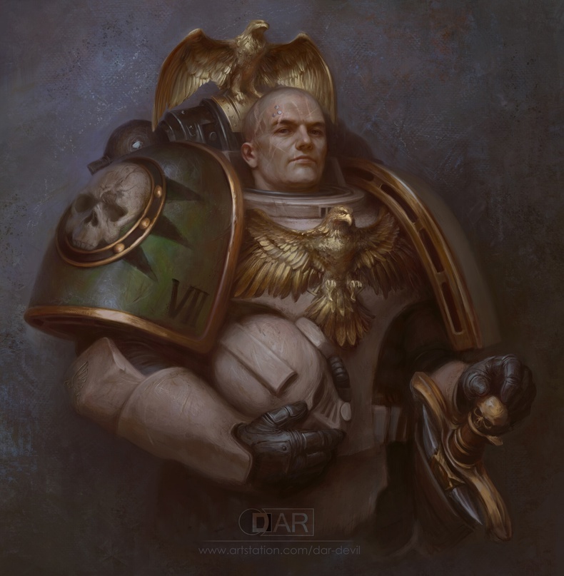 Nathaniel Garro: The First Martyr – The First Einherjar - My, Warhammer, Warhammer 40k, Adeptus Astartes, Death guard, Garro, Mortarion, Video, Youtube, Longpost