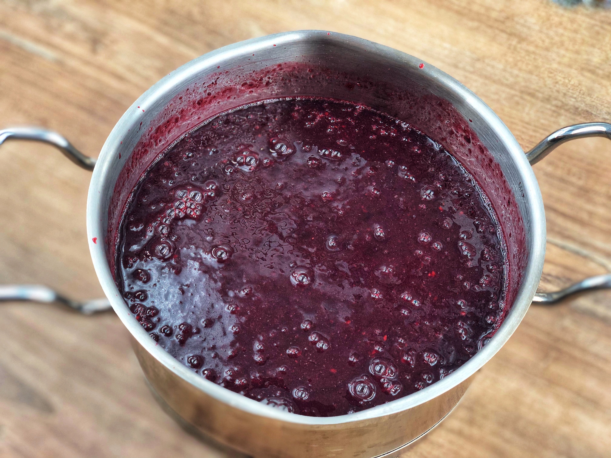 Hot Blackberry Sauce - My, Sauce, Hot peppers, Spicy sauce, Recipe, Chile, Chilli, Habanero, Food, Fancy food, BBQ, Men's cooking, B-B-Q, Cooking, Longpost