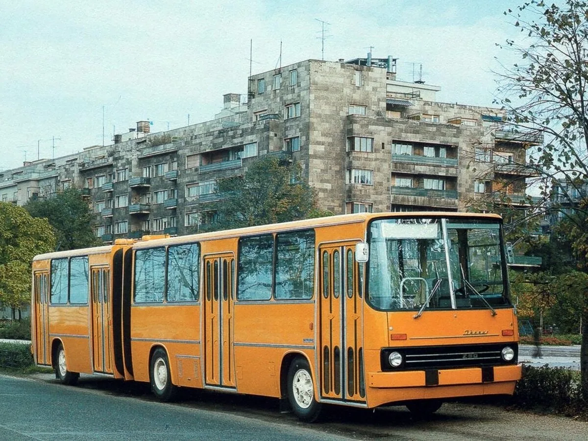 Советские автобусы-гармошки. Сложили, растянули и поехали! - Авто, Познавательно, История автомобилей, Длиннопост, Автобус