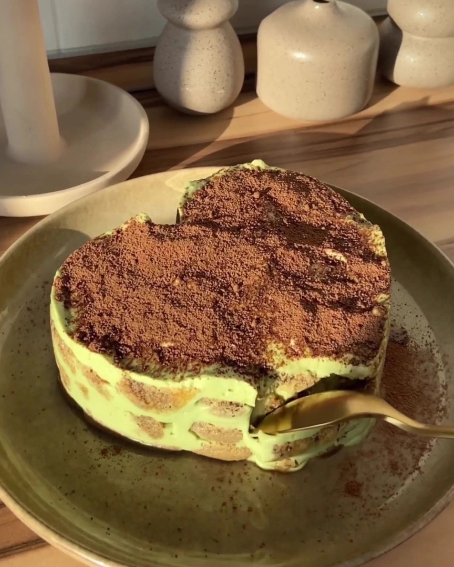 Pistachio Tiramisu - Recipe, Dessert, Pistachios, Longpost, Tiramisu