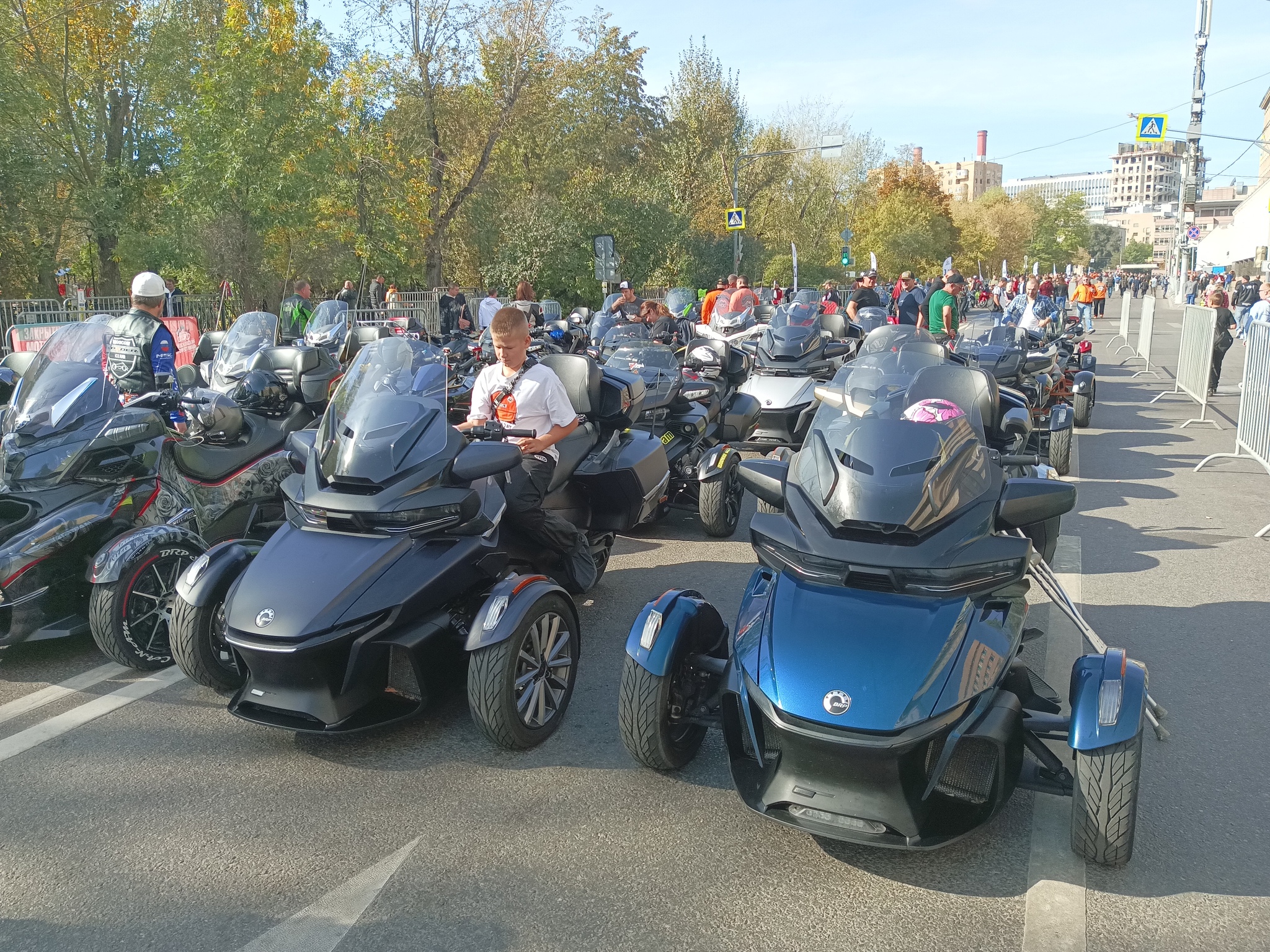 While my bike's engine roars, I continue to rush forward... - My, Motorcyclists, Closing the season, Moscow, Men's Joys, Longpost