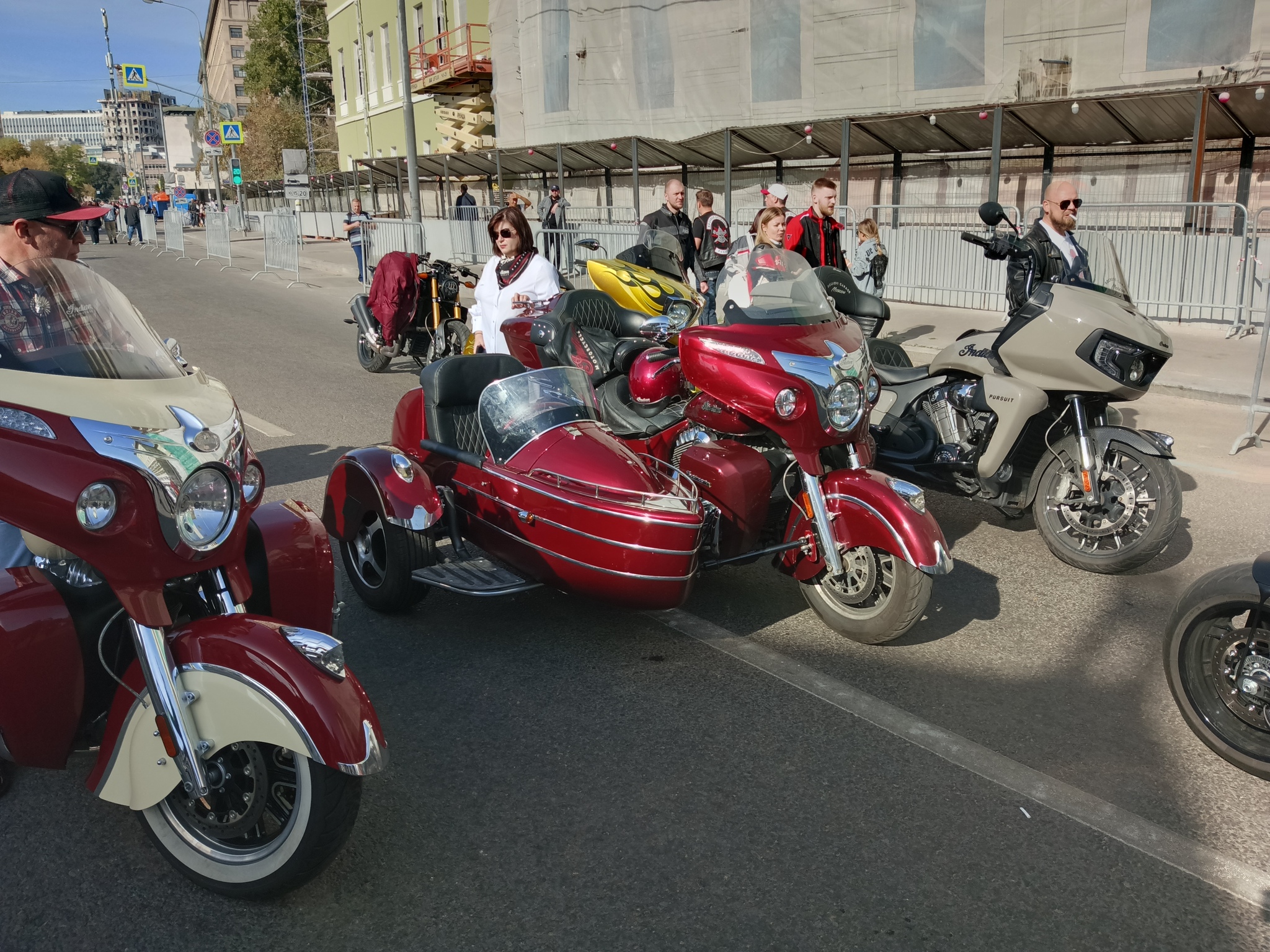 While my bike's engine roars, I continue to rush forward... - My, Motorcyclists, Closing the season, Moscow, Men's Joys, Longpost