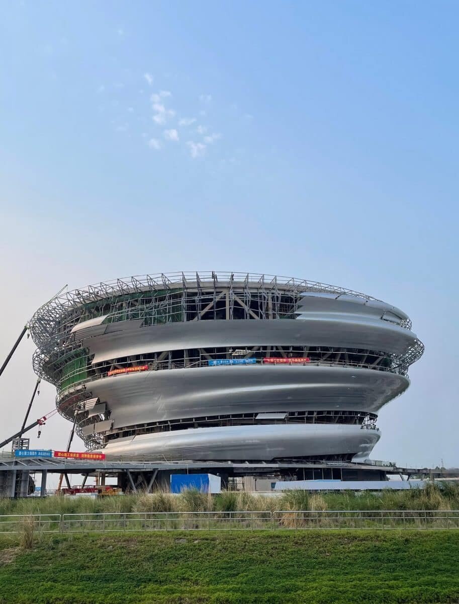 Construction of China's Largest Science Museum - My, Building, China, The science, Museum, Longpost