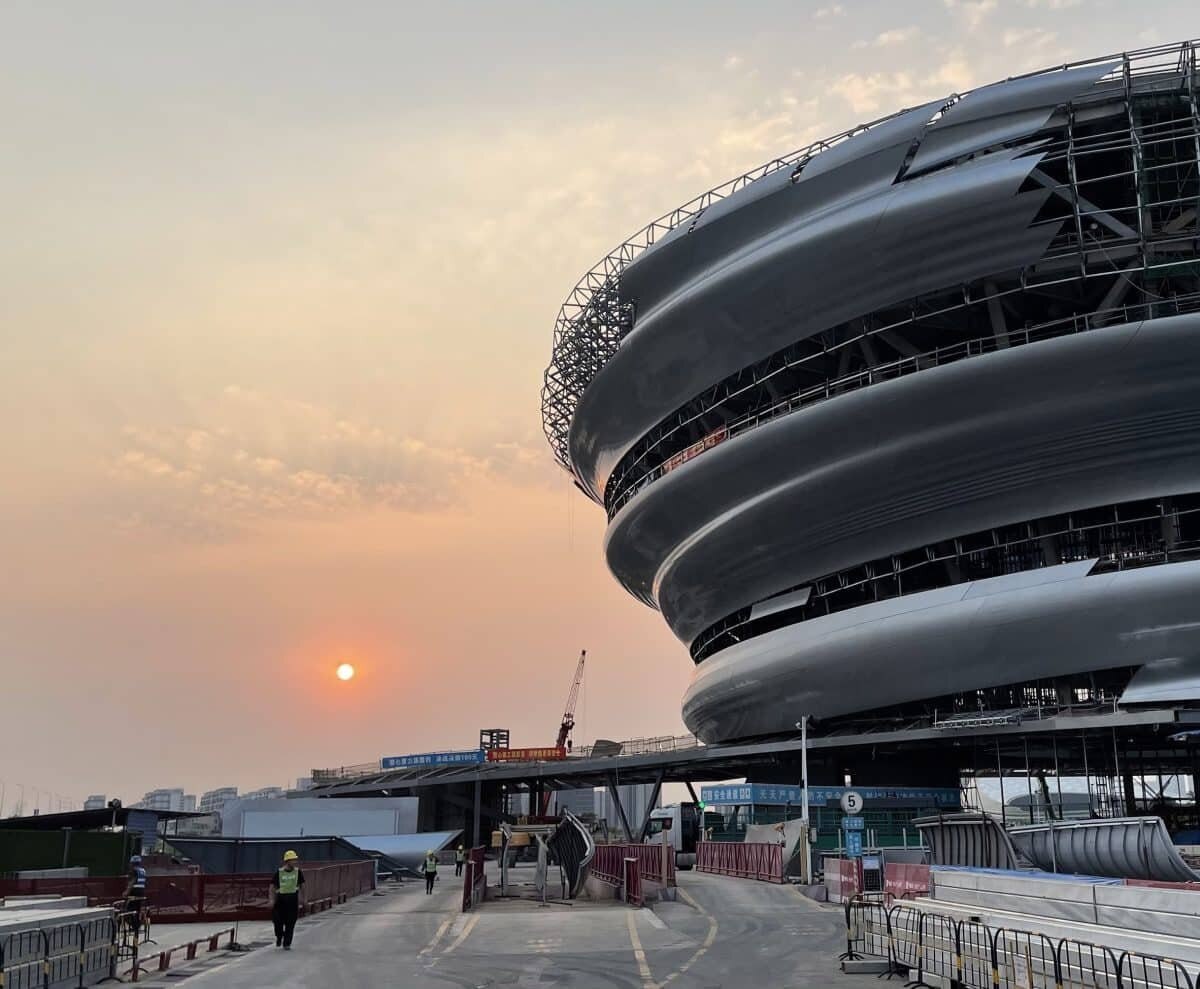 Construction of China's Largest Science Museum - My, Building, China, The science, Museum, Longpost