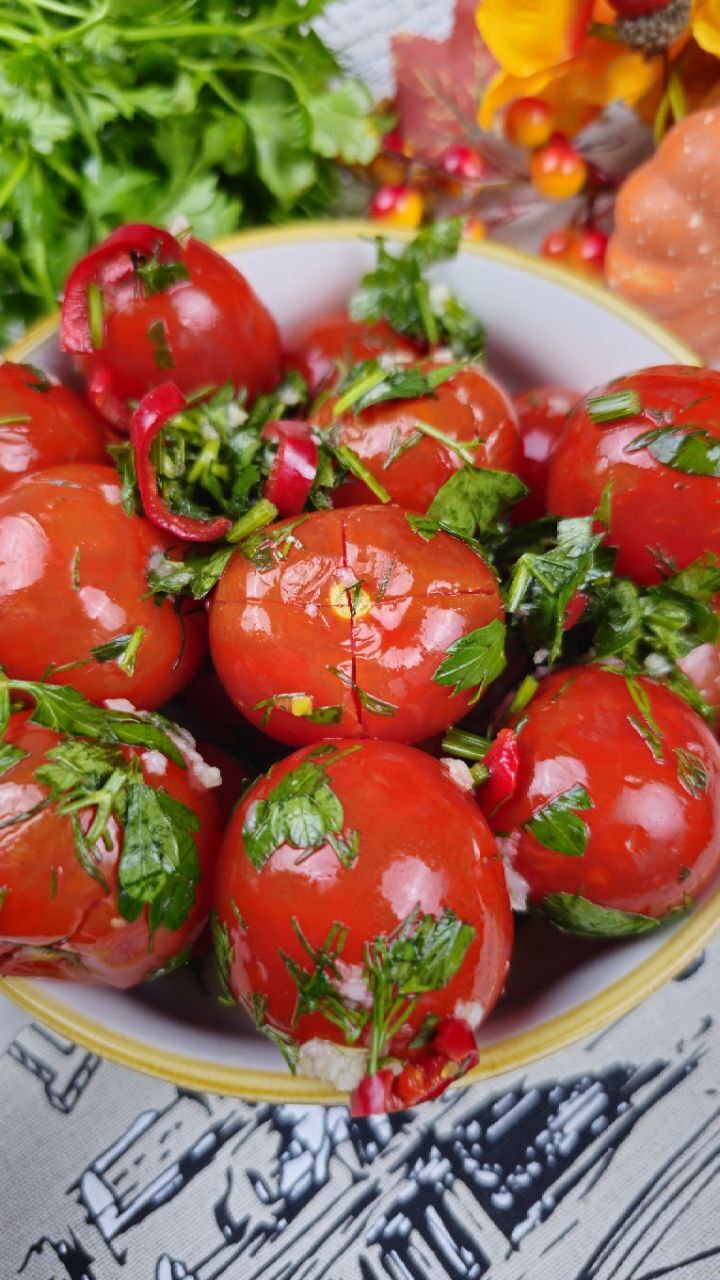 Quick Pickled Cherry Tomatoes - Recipe, Food, Canned food, Pickling, Longpost