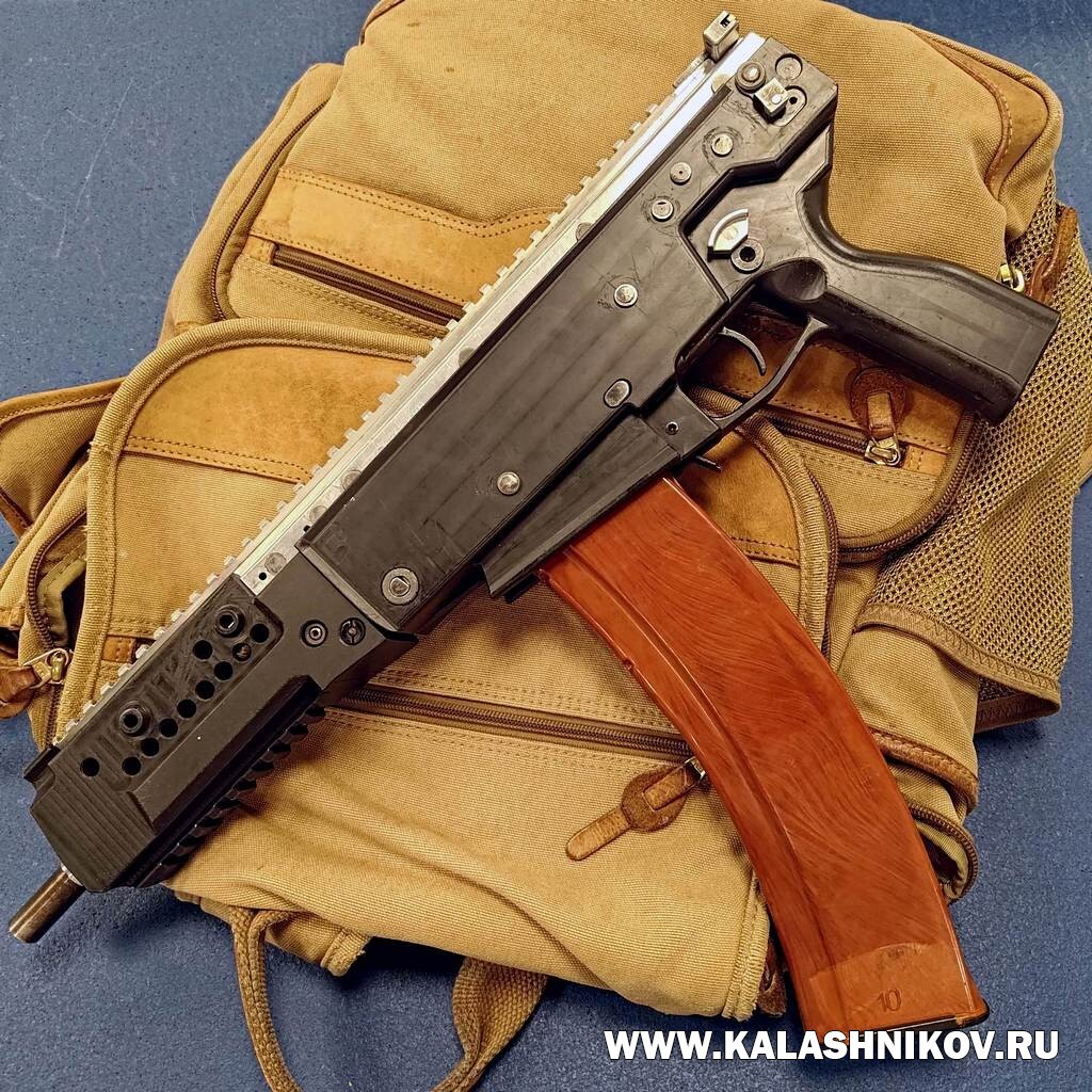 An unusual prototype of a machine gun - My, Rare and Uncommon Weapons, Machine, Armament, Military equipment, Weapon, Army, Firearms, Shooting, Concern Kalashnikov