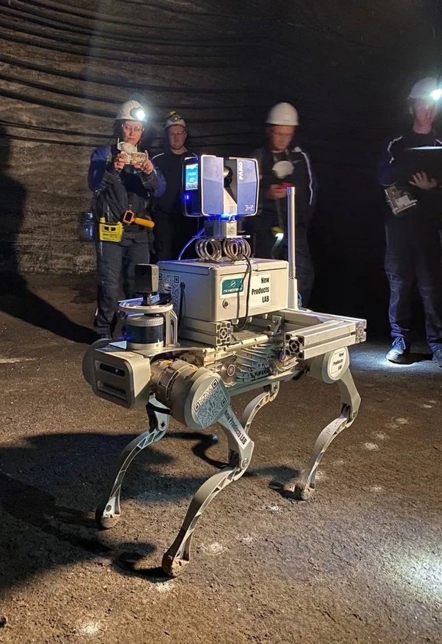 Russia tests robotic dog in mine for the first time - Nauchpop, Scientists, Sciencepro, Informative, Robot, Video, Longpost