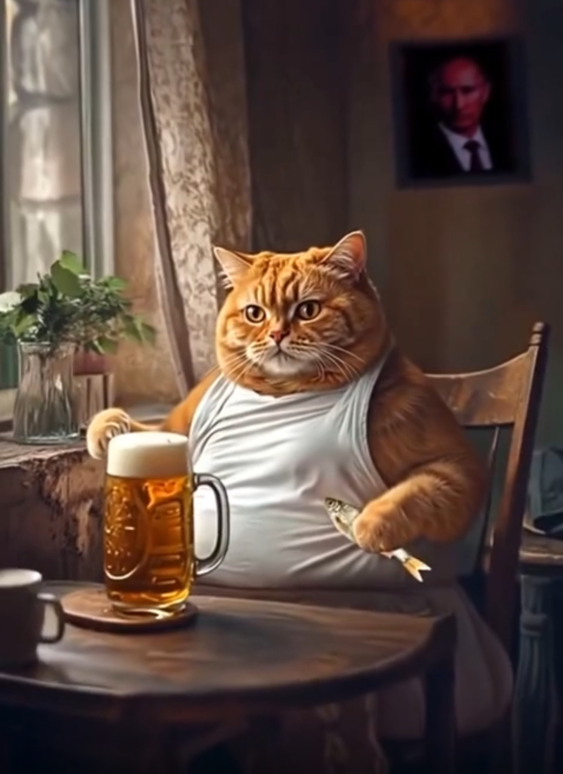 Kotoskuf or skufokot? - cat, Beer, Skufs, Neural network art