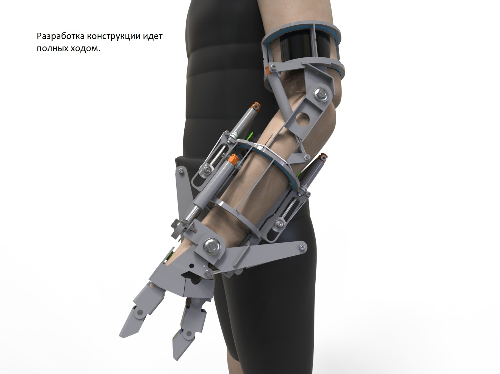 The first participants of the bionic projects competition (part three) - My, Cyberpunk, Innovations, Competition, Technologies, Inventions, Exoskeleton, Bionics, Future, Longpost