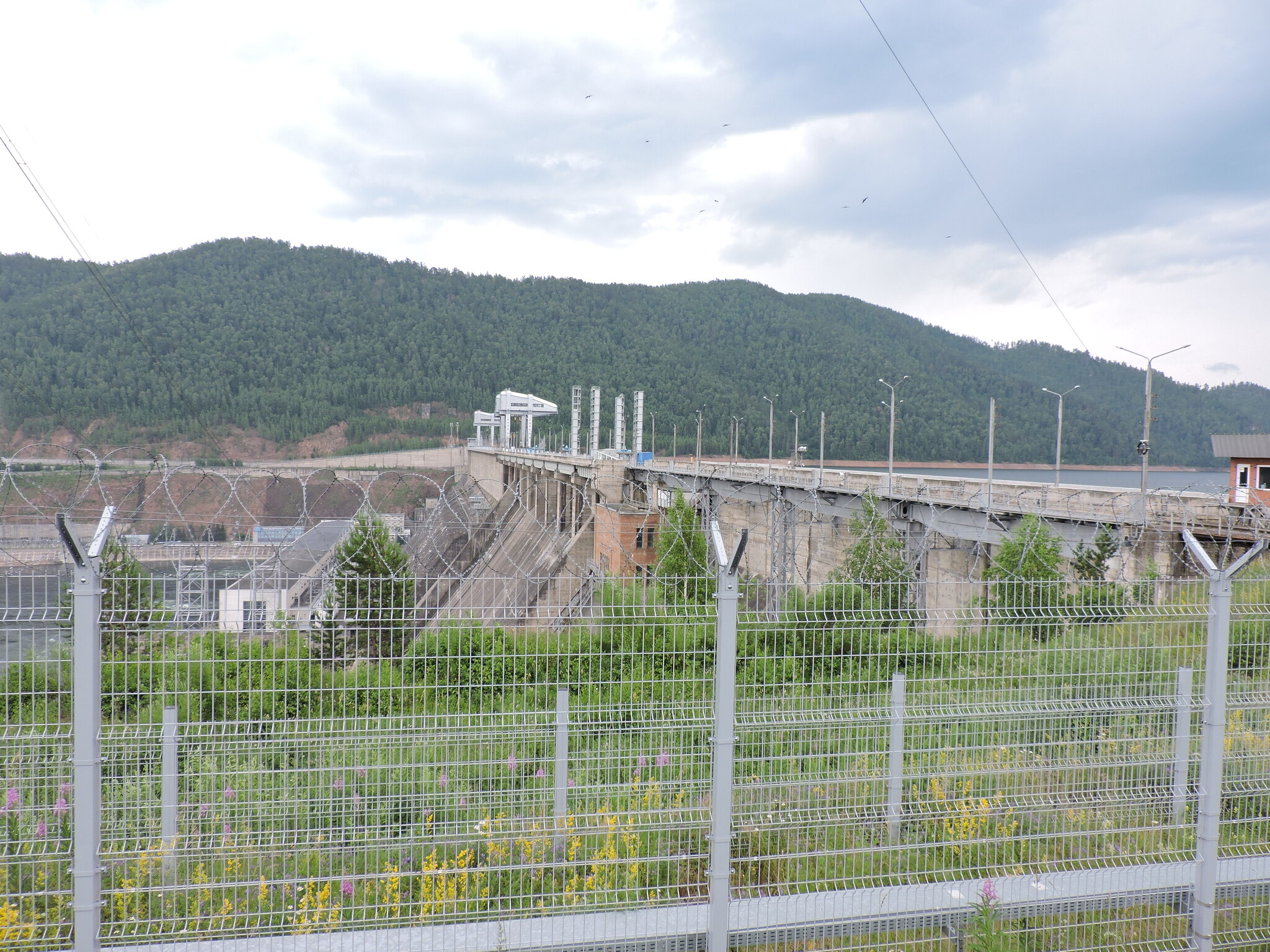 Krasnoyarsk hydroelectric power station - My, Travel across Russia, Road trip, Krasnoyarsk HPP, Krasnoyarsk region, Longpost