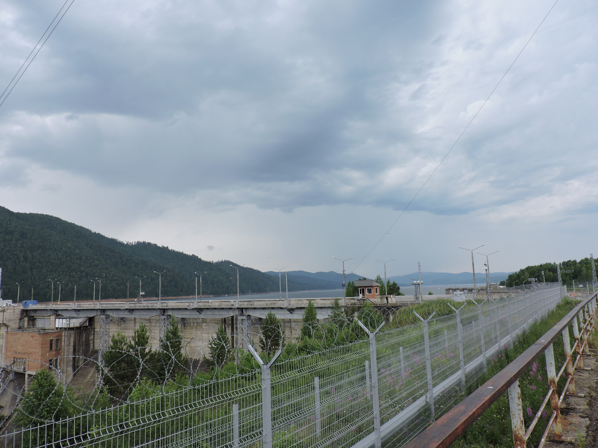 Krasnoyarsk hydroelectric power station - My, Travel across Russia, Road trip, Krasnoyarsk HPP, Krasnoyarsk region, Longpost