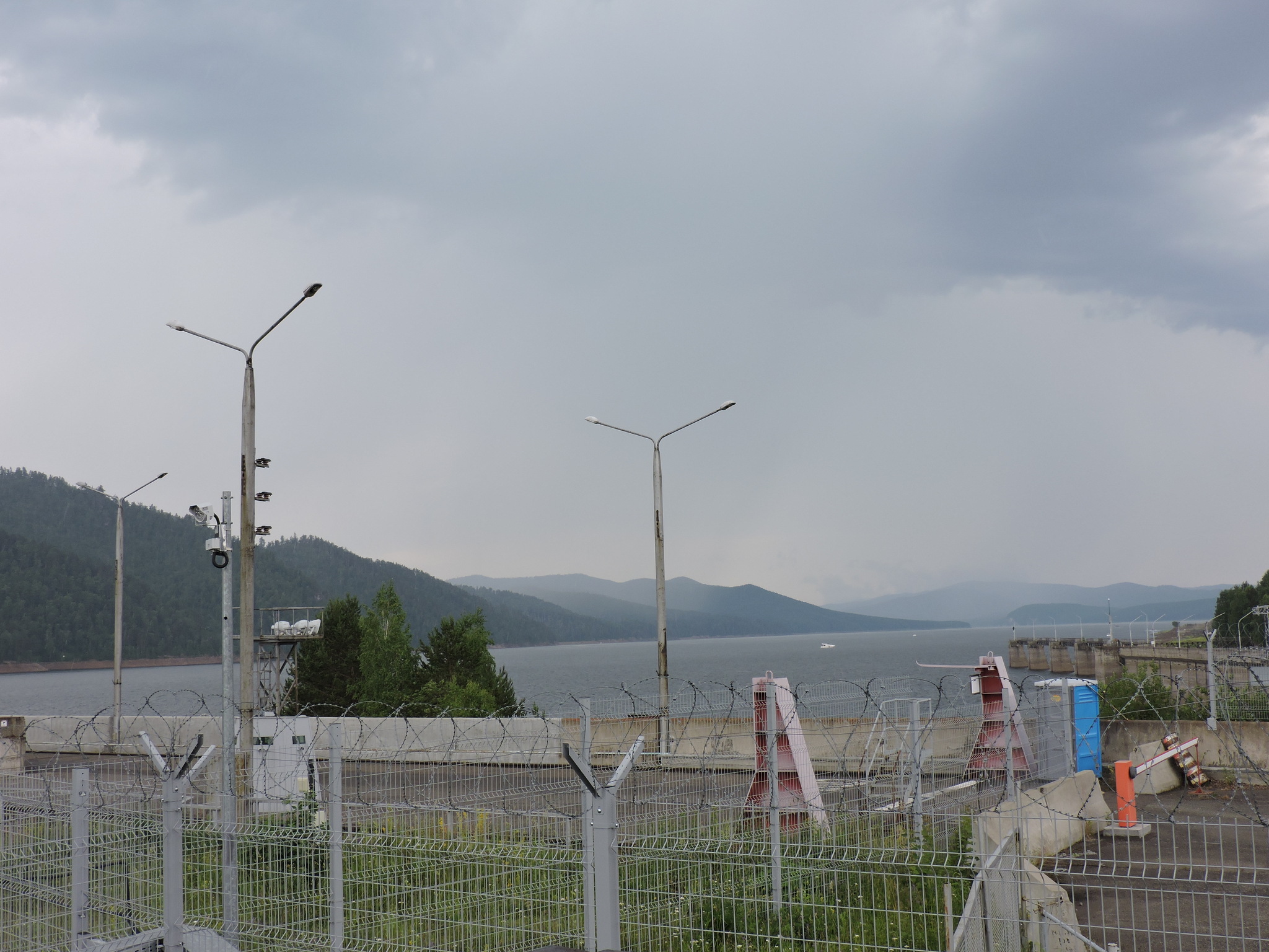 Krasnoyarsk hydroelectric power station - My, Travel across Russia, Road trip, Krasnoyarsk HPP, Krasnoyarsk region, Longpost