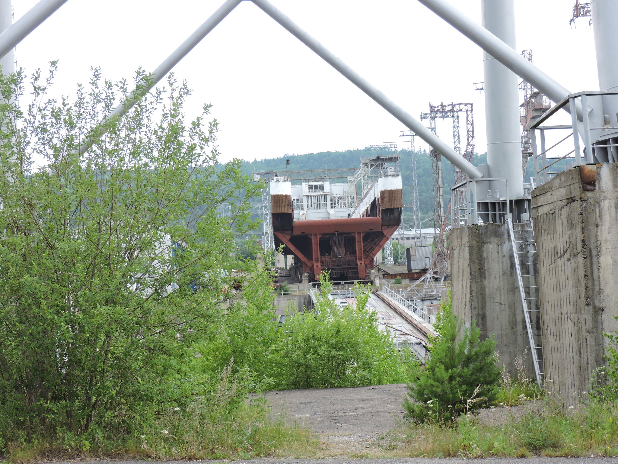 Krasnoyarsk hydroelectric power station - My, Travel across Russia, Road trip, Krasnoyarsk HPP, Krasnoyarsk region, Longpost