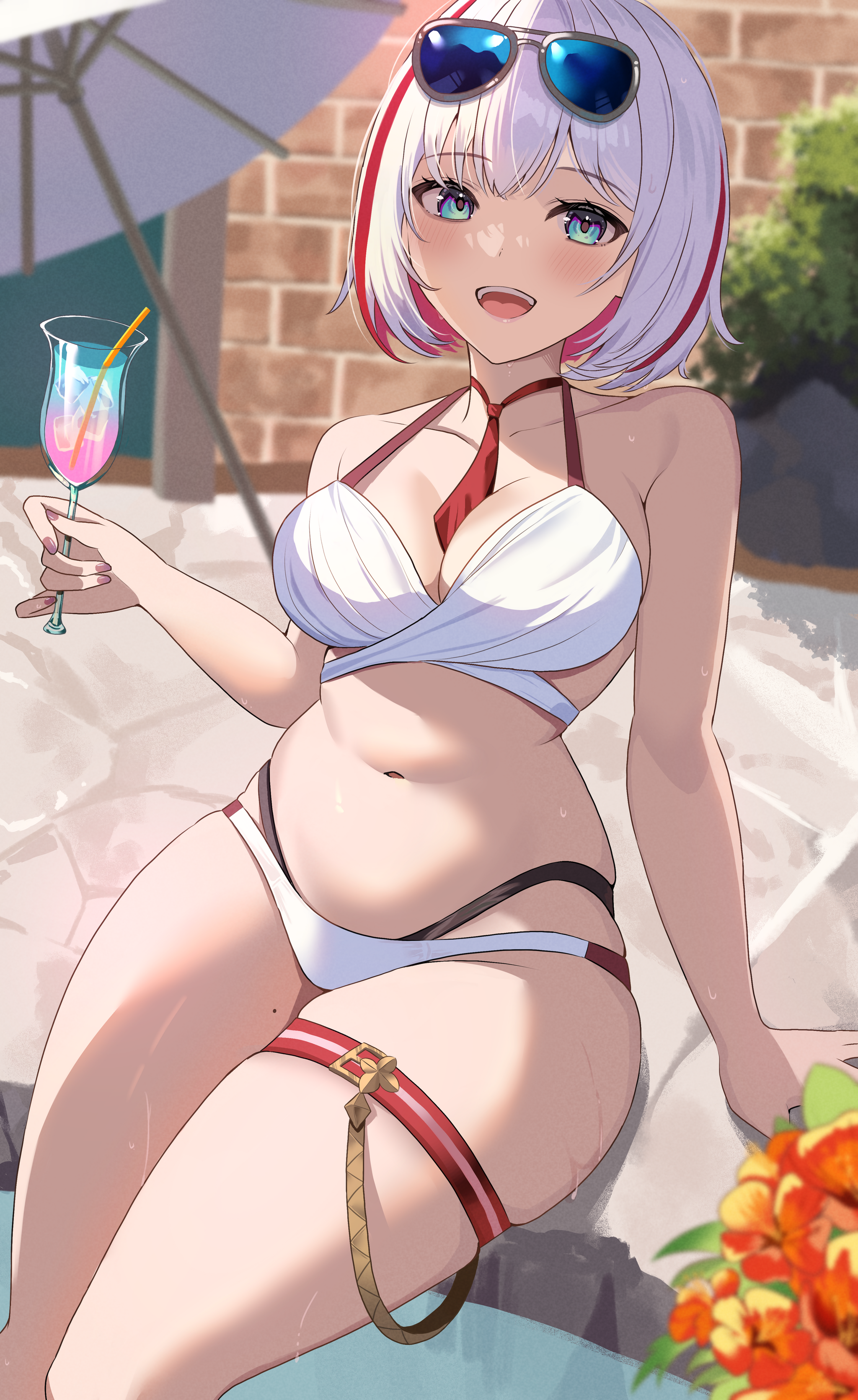 I earned enough for a comfortable old age - Anime, Anime art, Topaz (Honkai: Star Rail), Honkai: Star Rail, Swimsuit