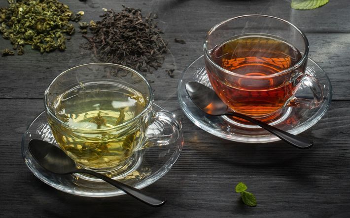 Which tea is stronger: green or black? - My, Tea, Coffee, Caffeine