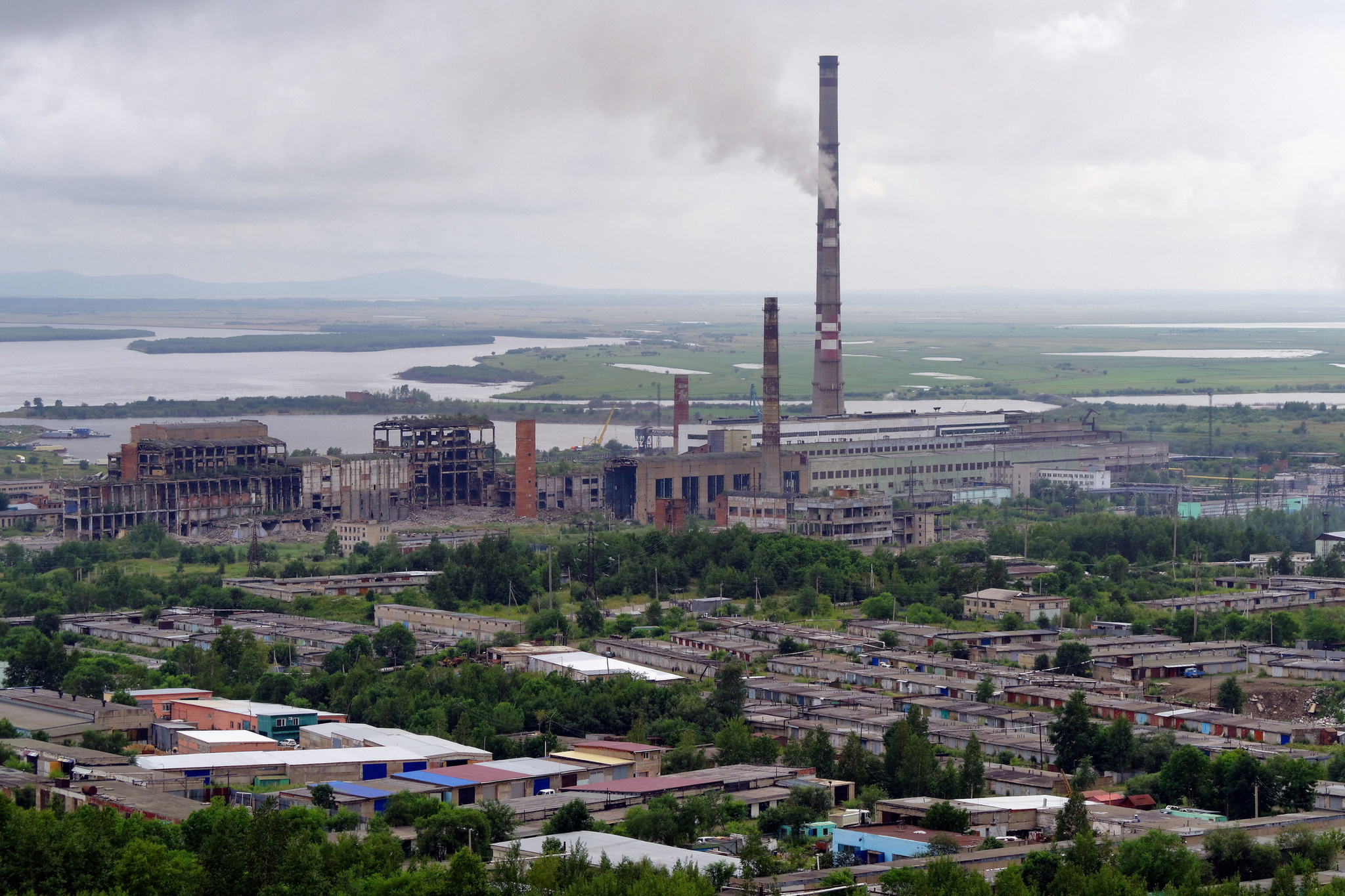 Amursk - My, The photo, Amursk, Khabarovsk region, July, CHP