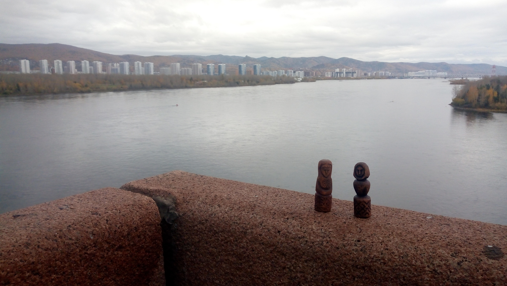 Bashkir pieces of wood over the Yenisei - My, Wood carving, Handmade, Needlework without process, The photo, Yenisei