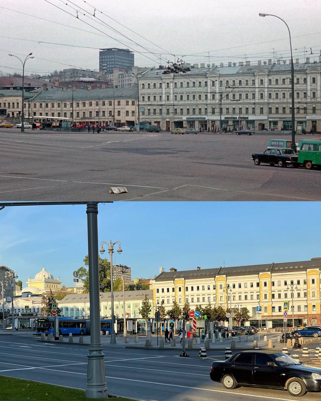 Москва в 90-х и начале 00-х / сейчас - Москва, Было-Стало, Длиннопост, Фотография, 90-е, 2000-е