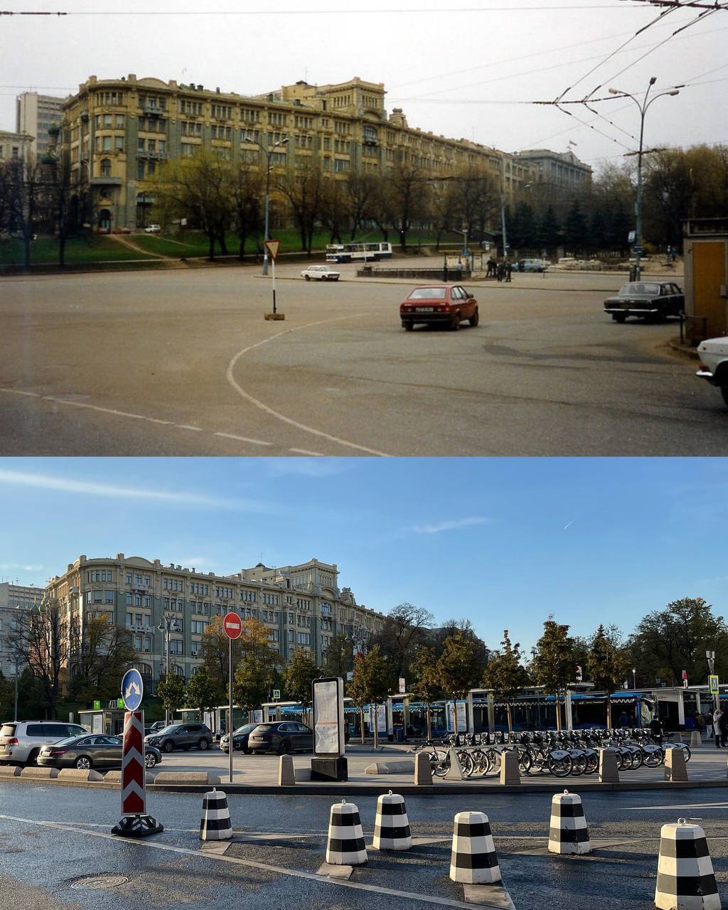 Москва в 90-х и начале 00-х / сейчас - Москва, Было-Стало, Длиннопост, Фотография, 90-е, 2000-е