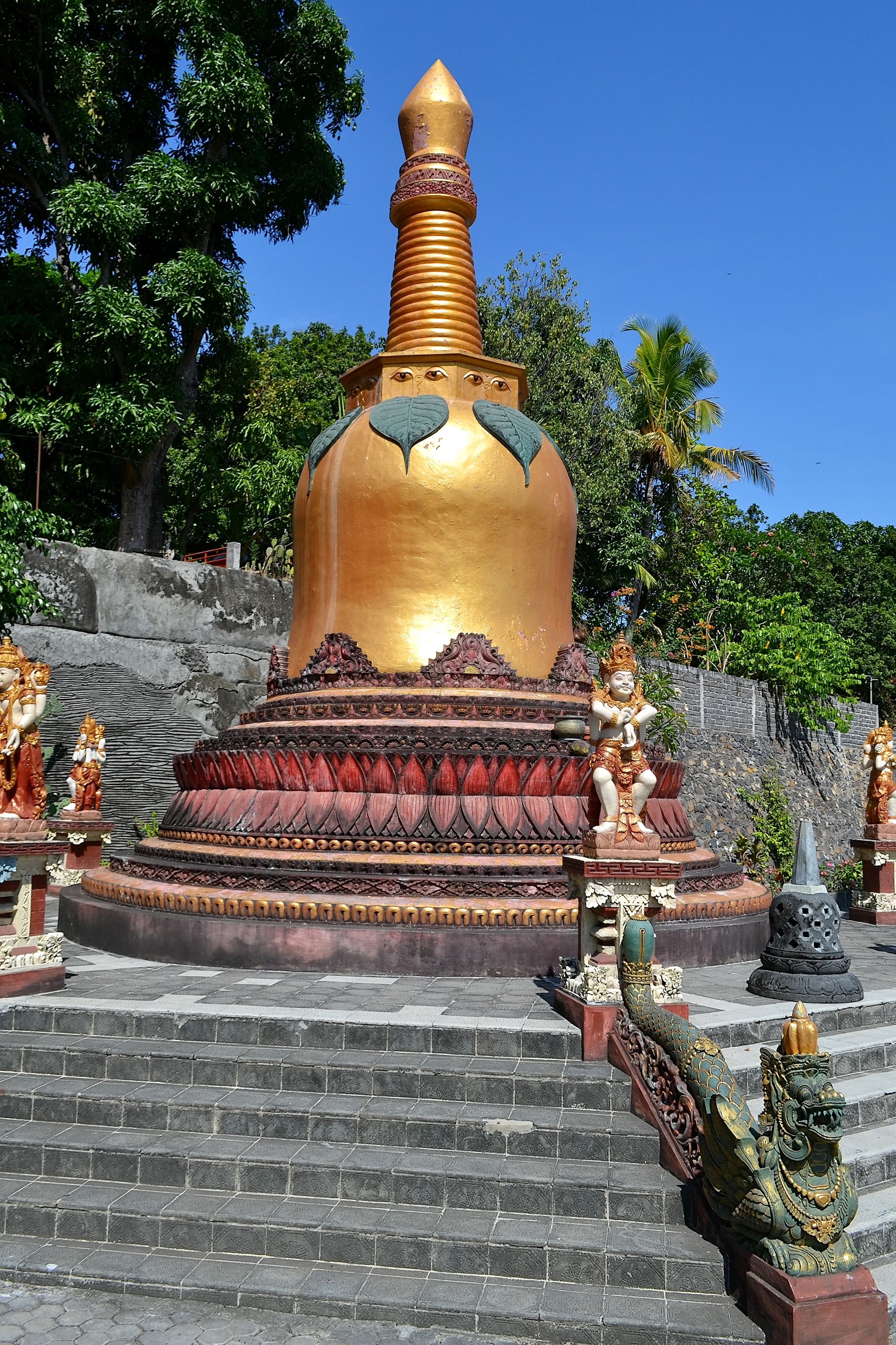 Brahma Vihara Amara Temple. Indonesia, Bali - My, Travels, Town, Asia, The photo, Buddhism, Buddha, Religion, Architecture, Nature, Longpost, Indonesia, Bali, Island, Temple