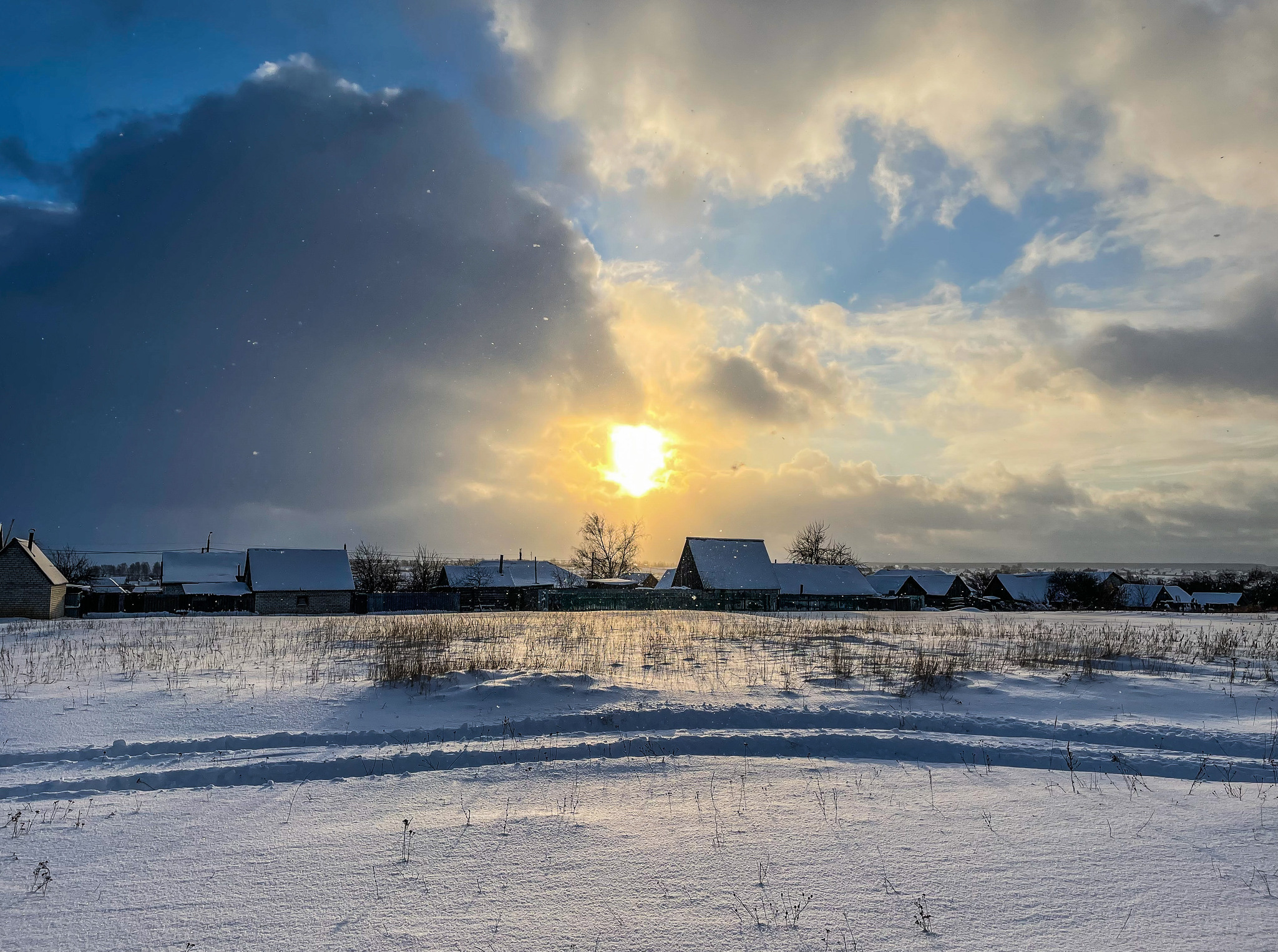 Here is my village: Here is my home... - My, The photo, Nature, Village, House, Mordovia