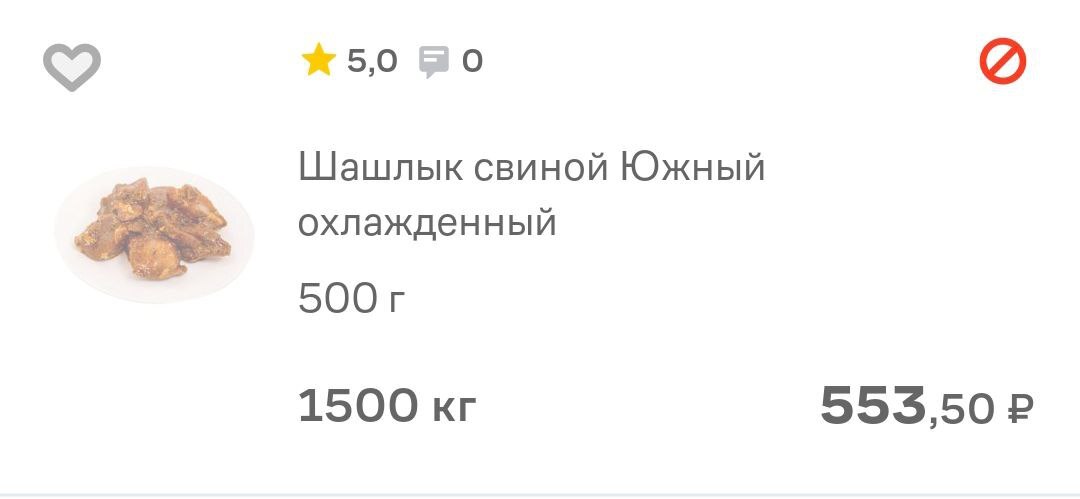 Как Впрок Перекрёсток мне шашлык подменил - Впрок, Заказ, Ошибка, Длиннопост