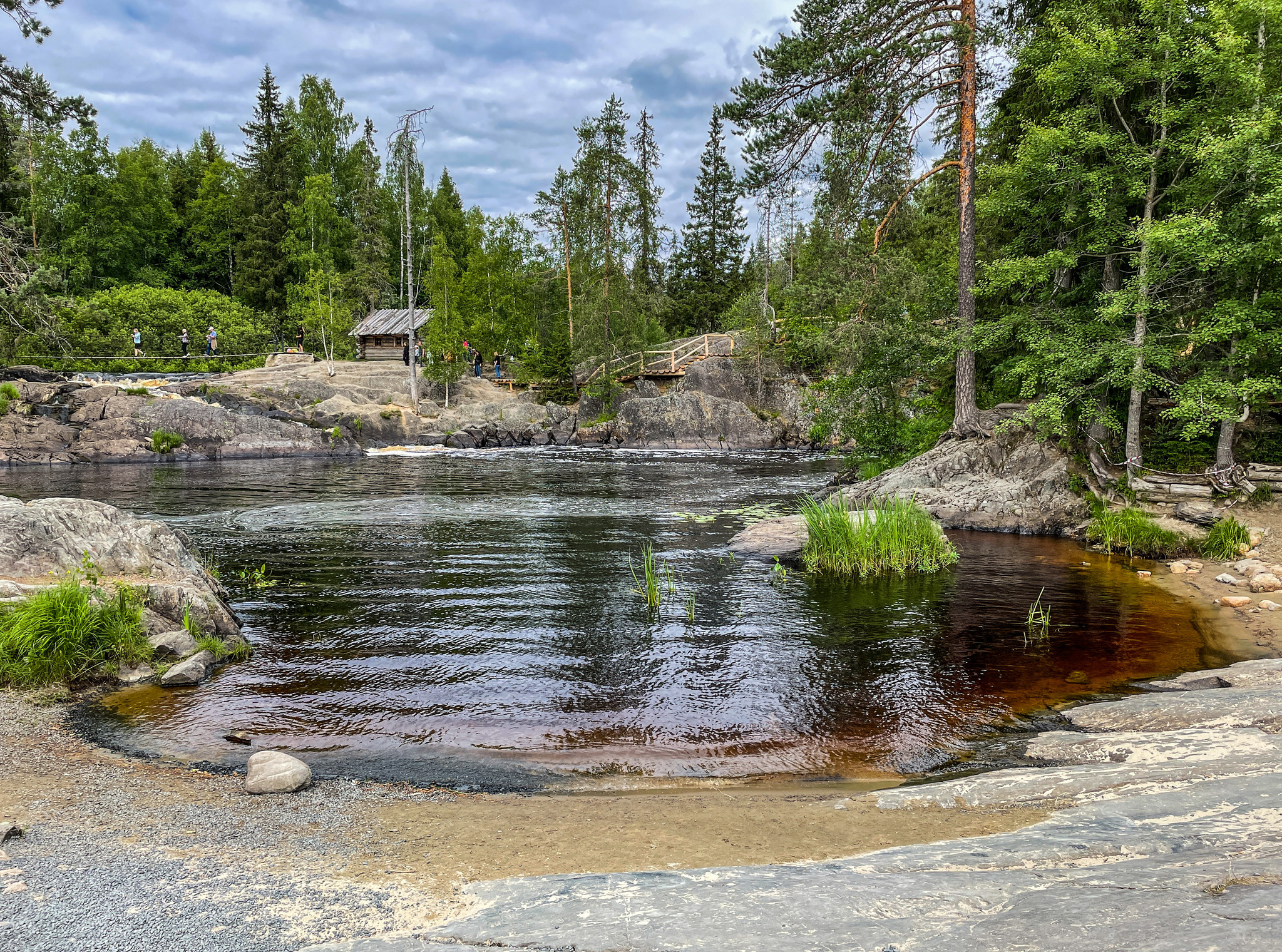 Karelia - My, The photo, Nature, River, Waterfall