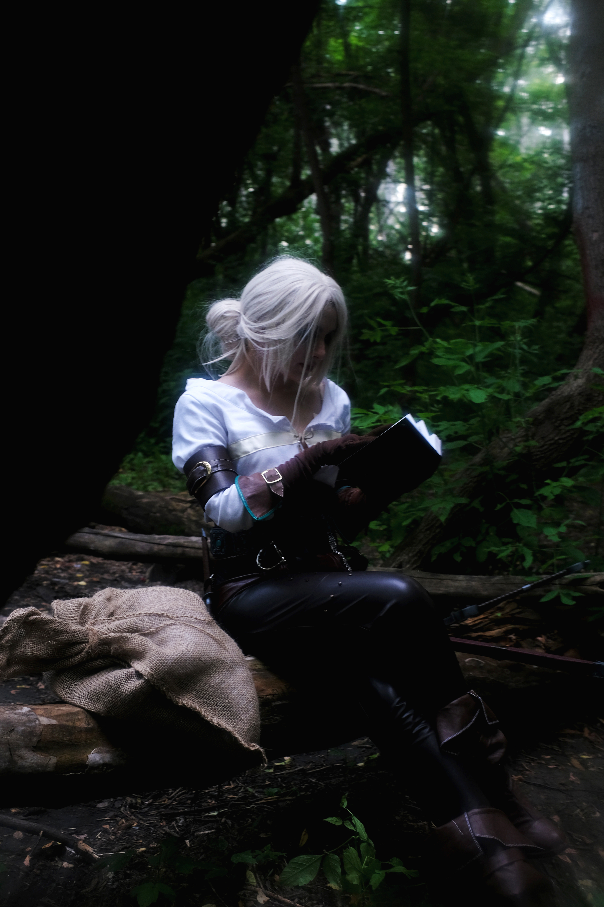 My Ciri cosplay - My, Witcher, Ciri, Cosplay, Costume, Longpost, The photo