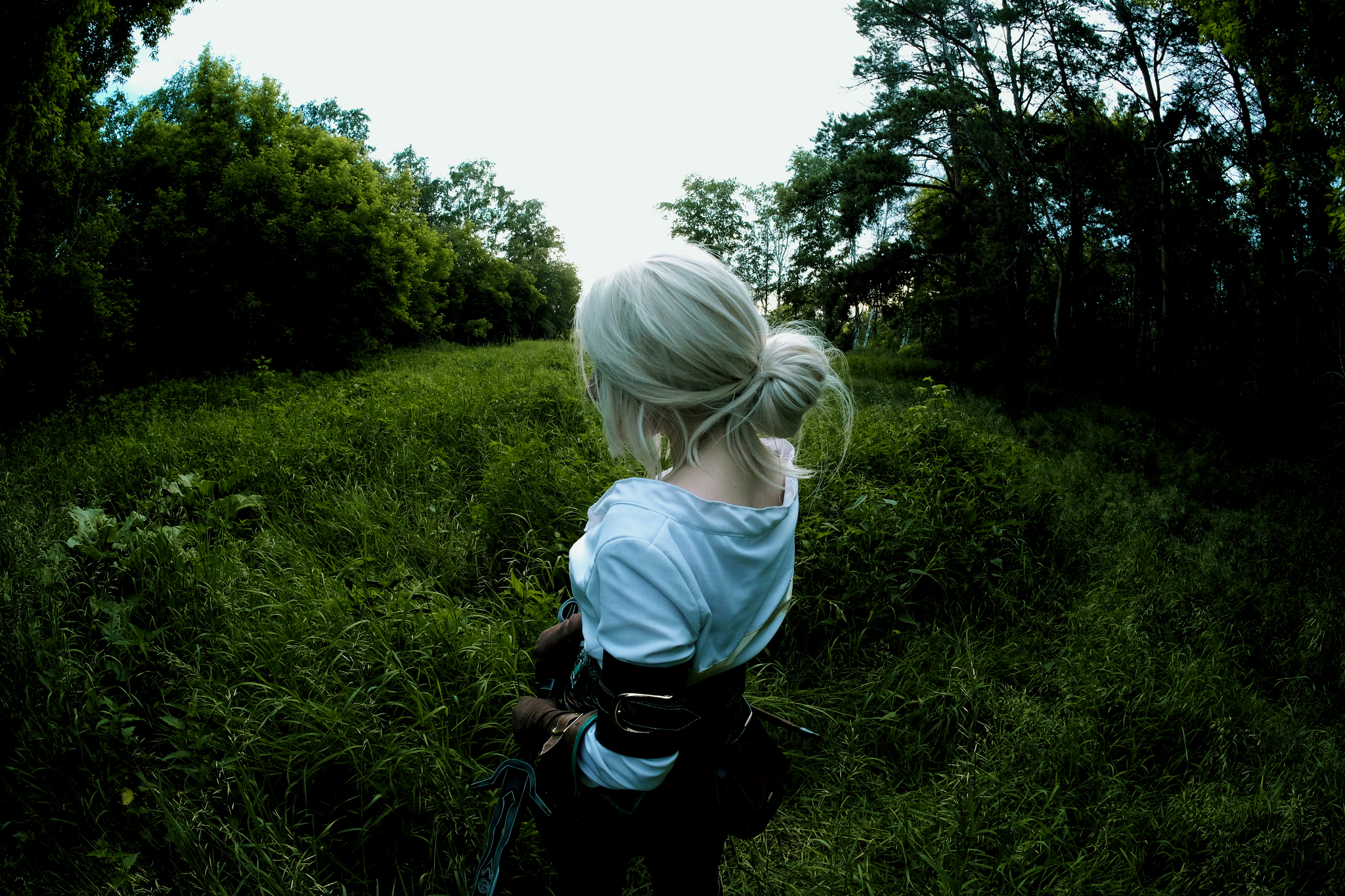 My Ciri cosplay - My, Witcher, Ciri, Cosplay, Costume, Longpost, The photo