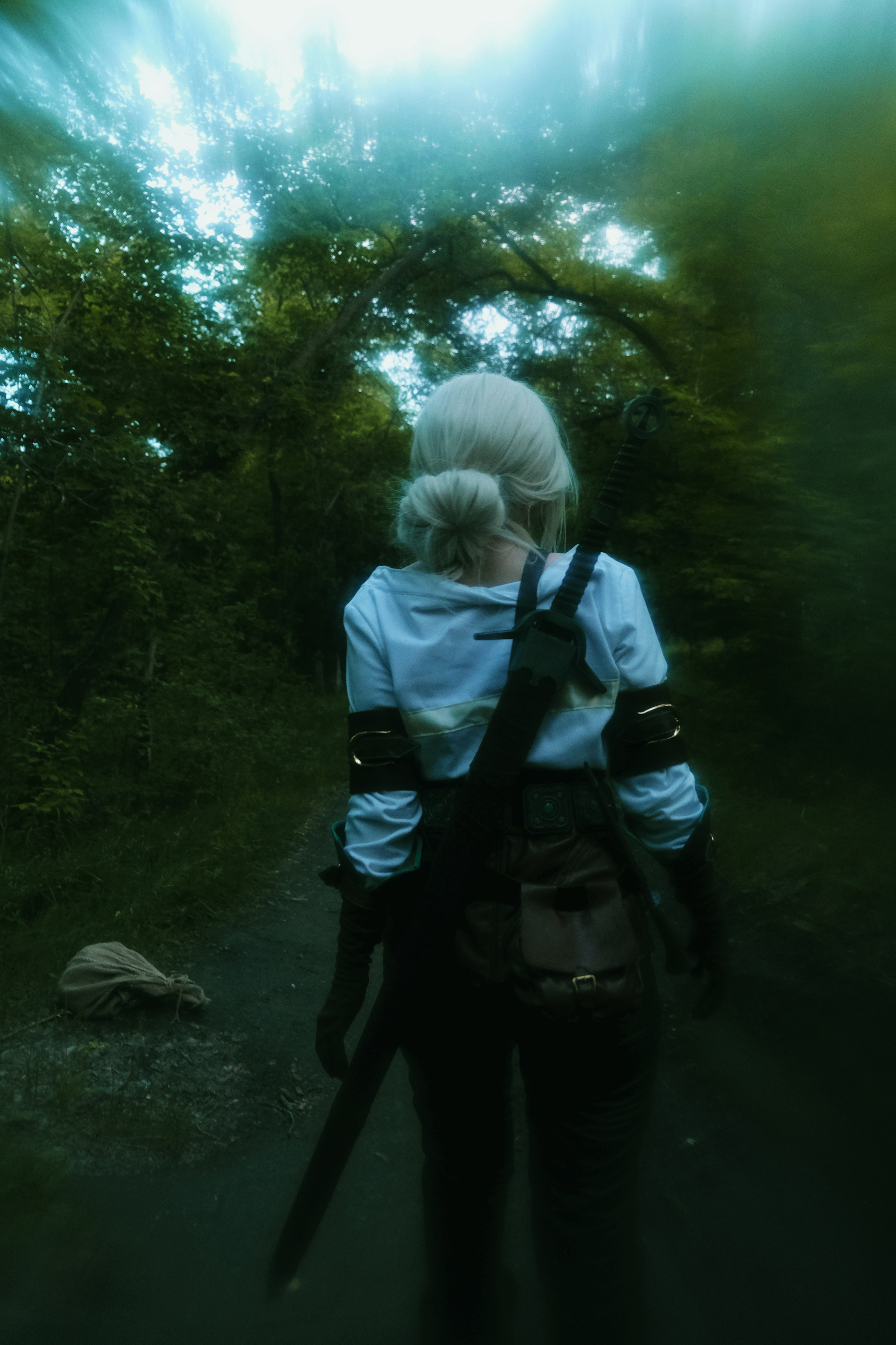 My Ciri cosplay - My, Witcher, Ciri, Cosplay, Costume, Longpost, The photo