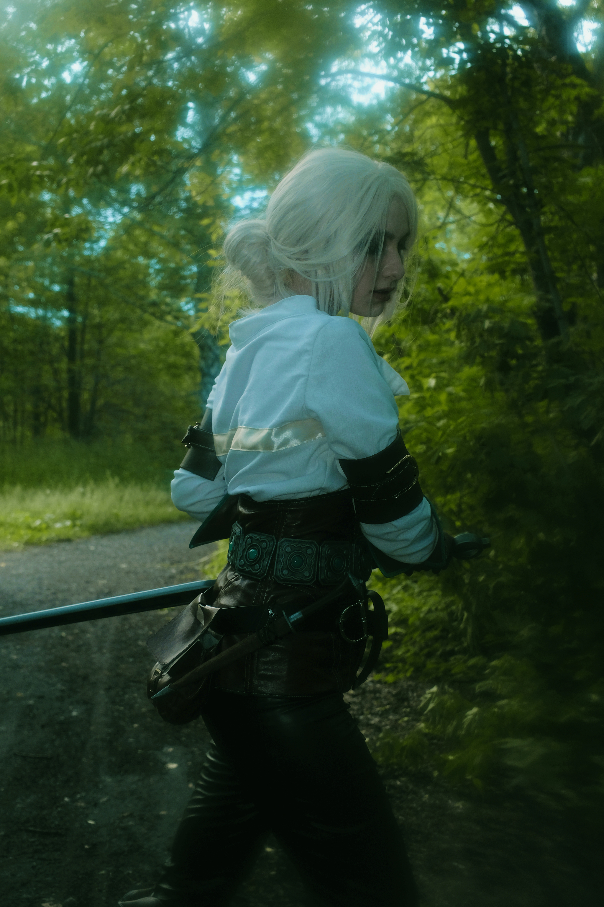 My Ciri cosplay - My, Witcher, Ciri, Cosplay, Costume, Longpost, The photo