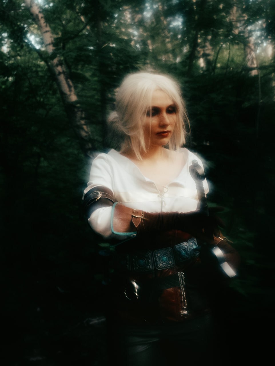 My Ciri cosplay - My, Witcher, Ciri, Cosplay, Costume, Longpost, The photo