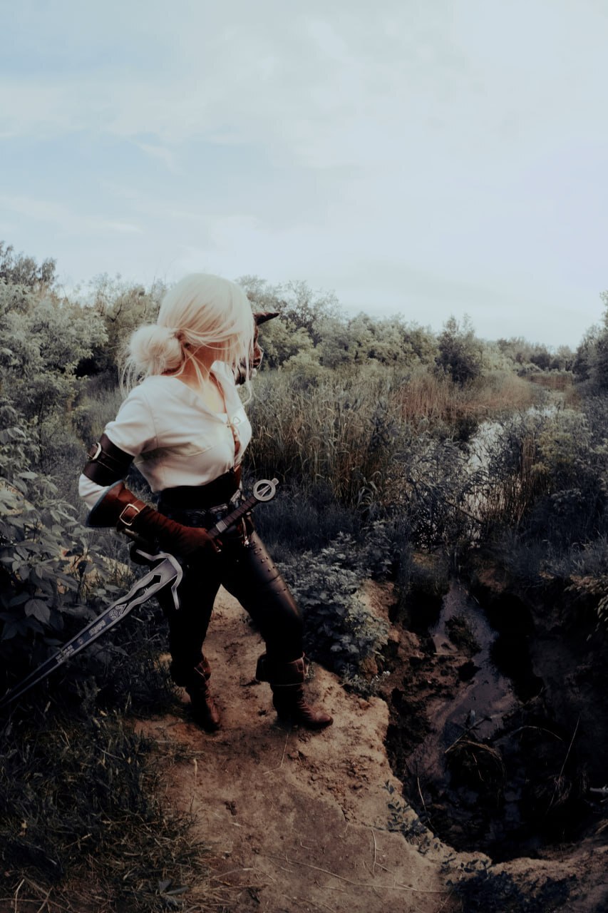 My Ciri cosplay - My, Witcher, Ciri, Cosplay, Costume, Longpost, The photo