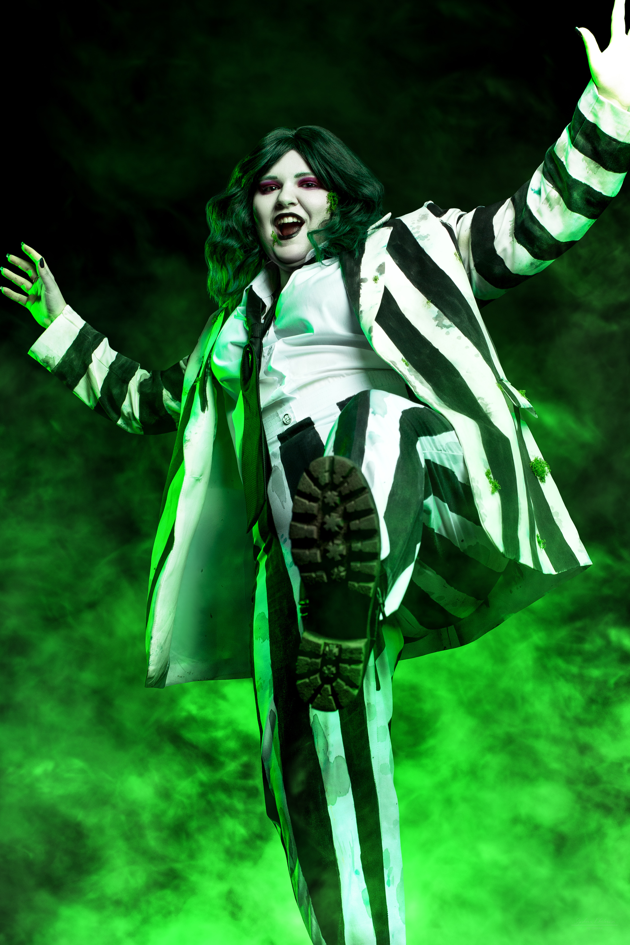 Beetlejuice!Beetlejuice!Beetlejuice! - Моё, Косплееры, Косплей, Магия, ВКонтакте (ссылка), Битлджус, Фотография