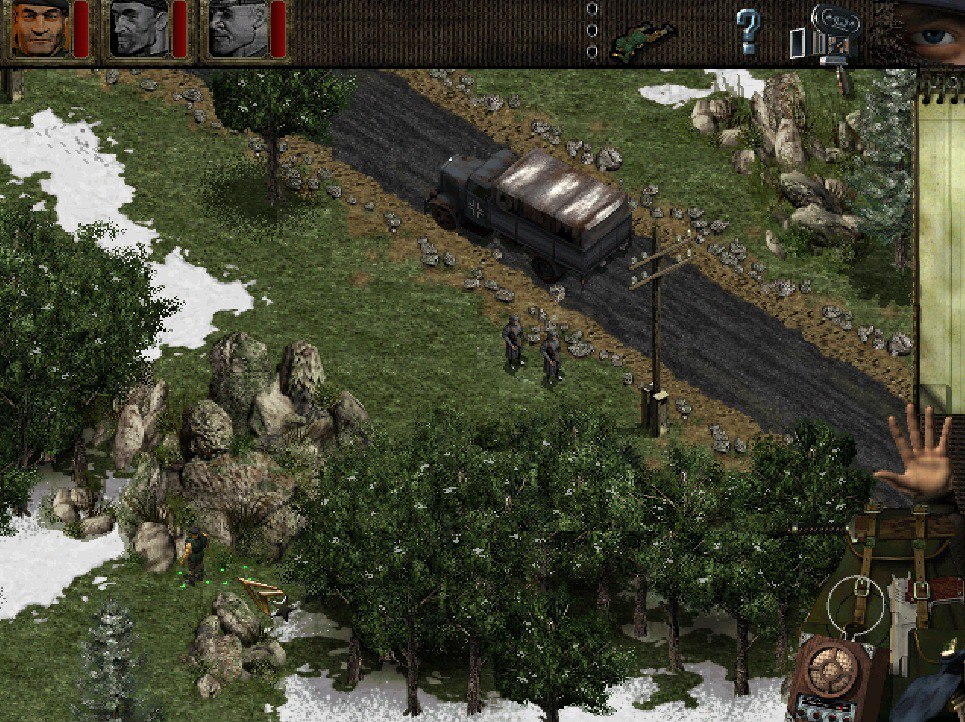 Comandos: Behind Enemy Lines in browser - Retro Games, Online Games, Comandos, Стратегия, Computer games, Telegram (link), Commandos