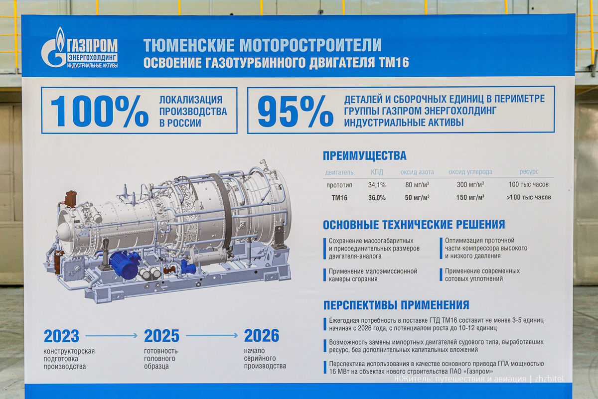 Что общего у «Газпрома» и реактивных двигателей? Ответ дают «Тюменские моторостроители» - Моё, Российское производство, Промышленность, Производство, Завод, Газпром, Газ, Импортозамещение, Тюмень, Фотография, Длиннопост, Двигатель, Реактивный двигатель, Газотурбинный двигатель