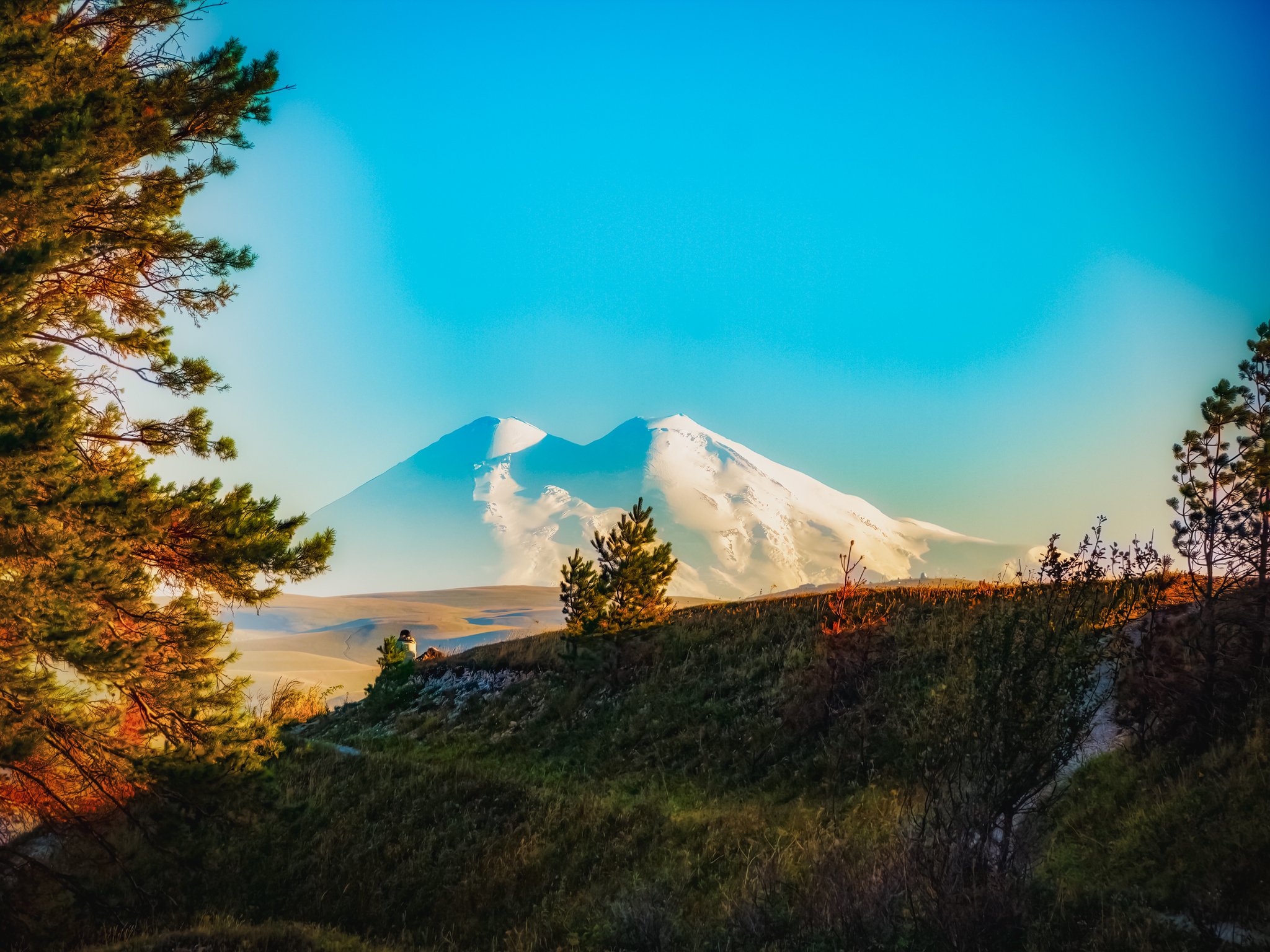 Elbrus - My, The photo, Canon, Caucasian Mineral Waters, Landscape, Elbrus, North Caucasus, Kislovodsk, The mountains