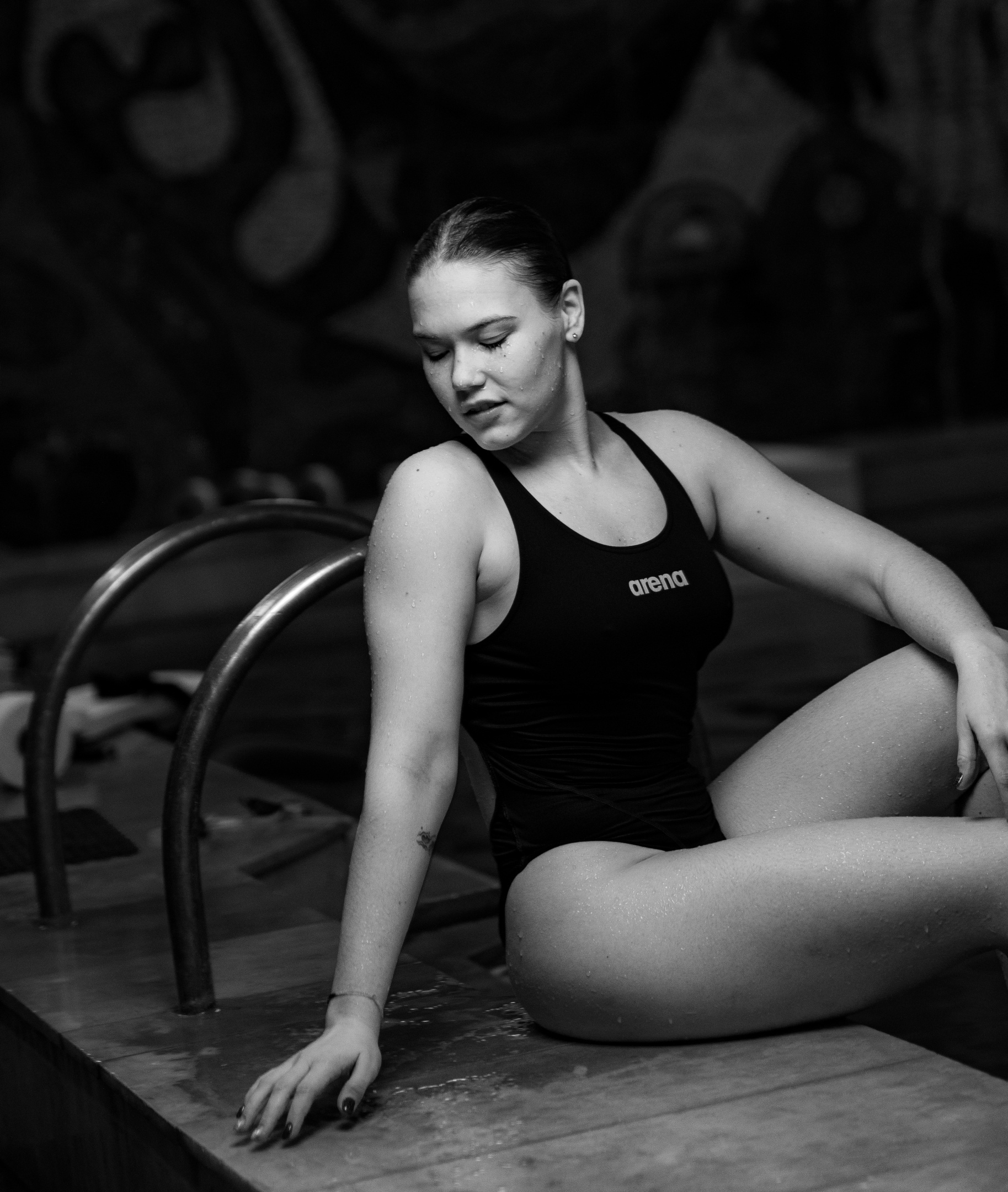 Swimming pool - My, The photo, Bodysuit, Figure, Fashion model, PHOTOSESSION, Longpost, Girls