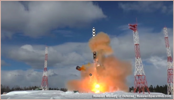 Intercontinental ballistic missile Sarmat - Rocket, Rocket launch, Military, Sarmat, Longpost