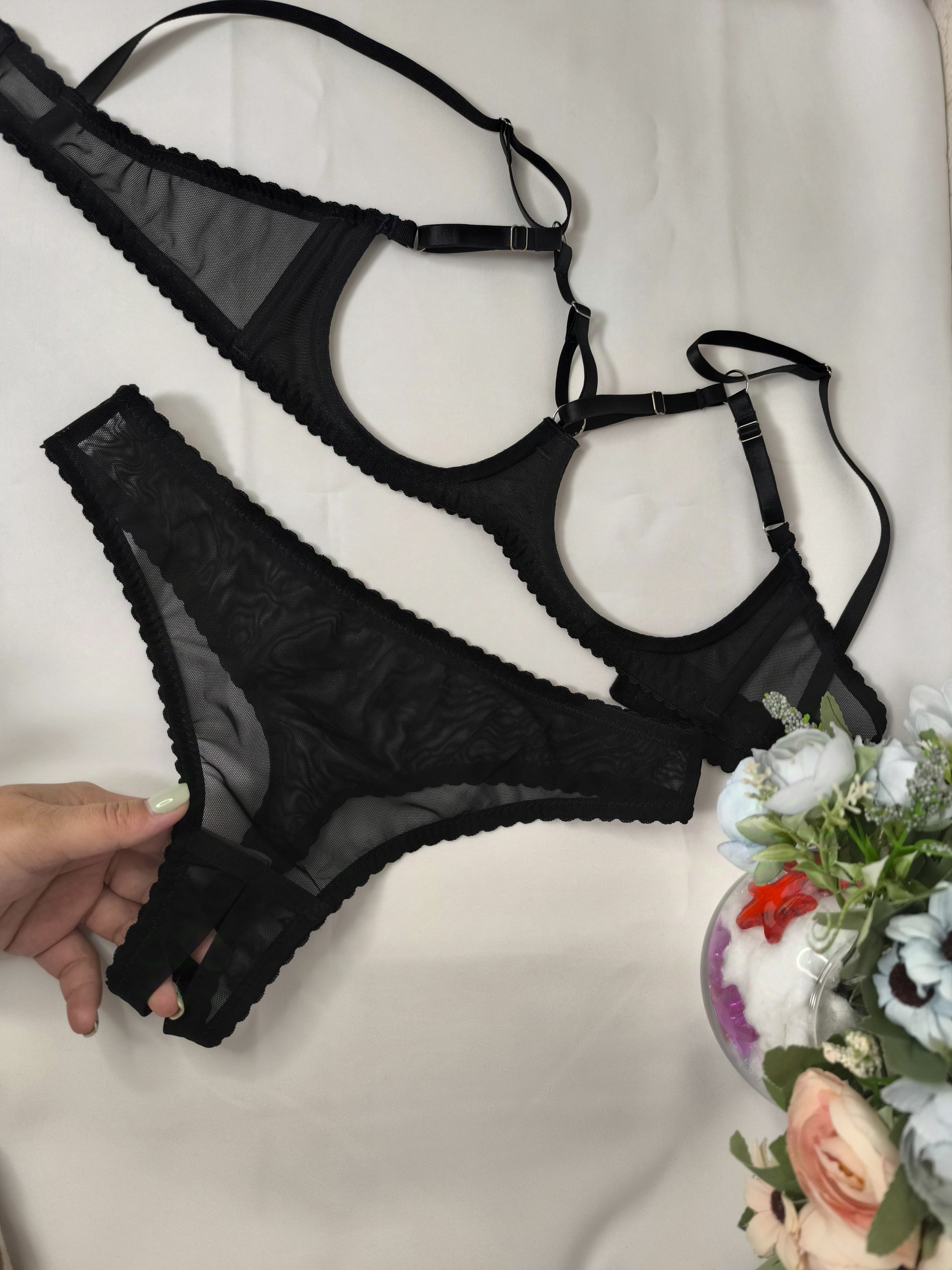 Well, now this is definitely a set for the brave) - My, Handmade, Needlework, Needlework without process, Bra, Underwear, Sewing, The photo, Longpost