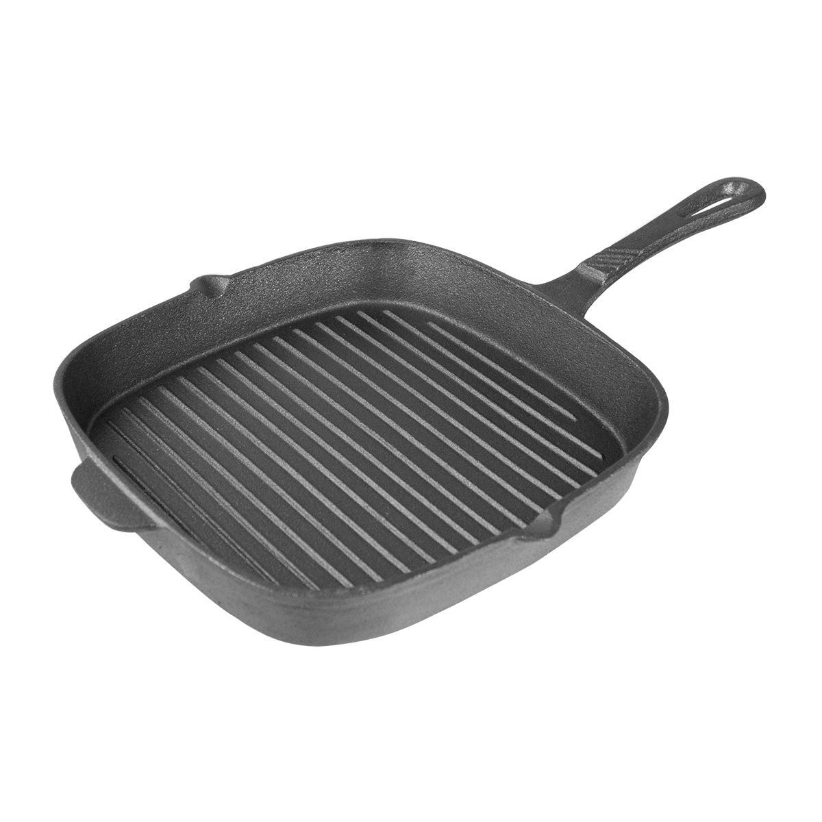 Korean grill frying pan in Russian cast iron version. Like sushi, only made of pig. Do you need it? - My, Men's cooking, Meat, Grill, Frying pan-Grill, Video, Longpost