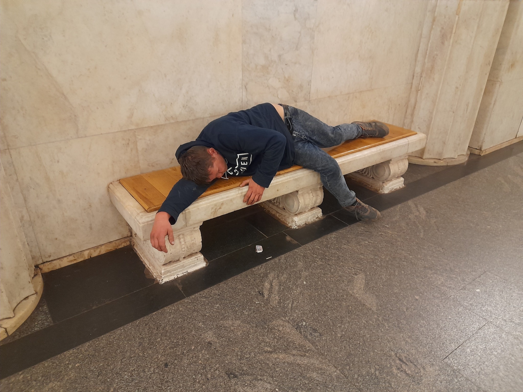 Tough week - My, Moscow, Moscow Metro, Alcoholism