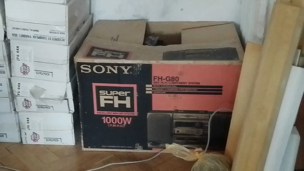 Time capsule found: 90s music center SONY FH G80 - My, Stereo, Sony, Nostalgia, Time capsule, Video, Youtube, Longpost