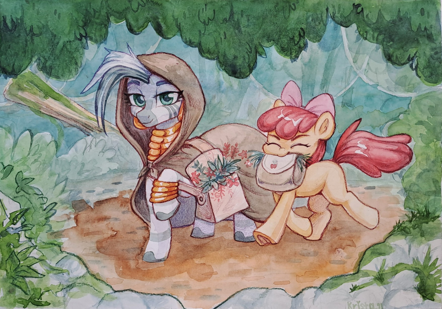 Additional classes - My little pony, Applebloom, Zecora, Traditional art