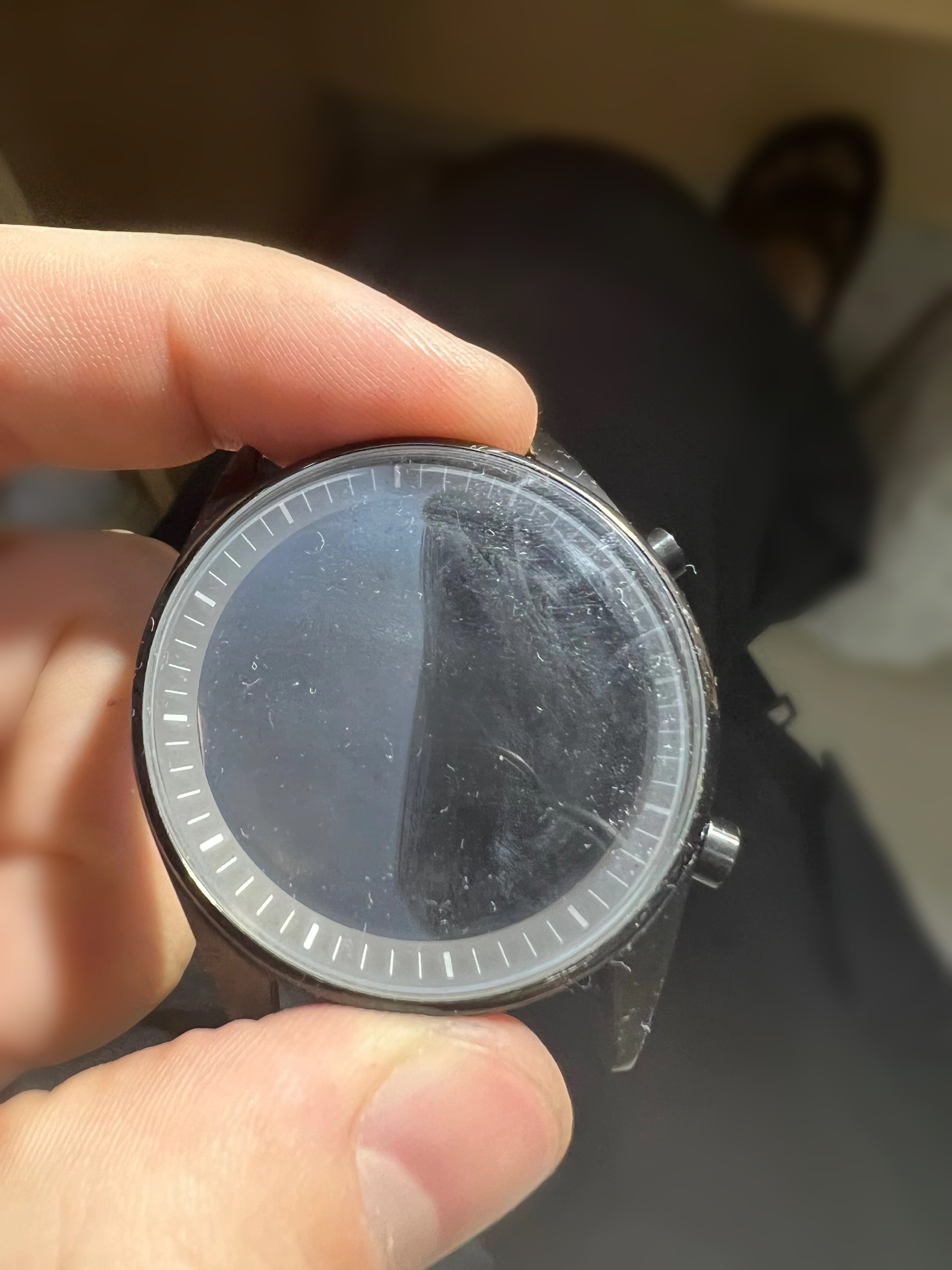 An example of fogging of the watch glass when the watch's seal is broken - My, Clock, Wrist Watch, Glass, Moisture, Watertightness, Watchmaker, Nizhny Novgorod, Longpost