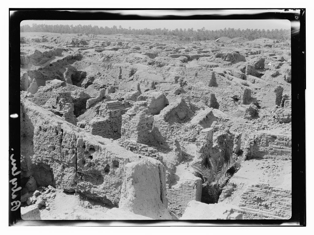 Развалины Вавилона на фотографиях 1932 года - История (наука), Археология, Историческое фото, Прошлое, Старое фото, Вавилон, 1932, Черно-белое фото, Длиннопост