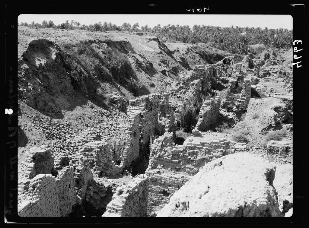 Развалины Вавилона на фотографиях 1932 года - История (наука), Археология, Историческое фото, Прошлое, Старое фото, Вавилон, 1932, Черно-белое фото, Длиннопост