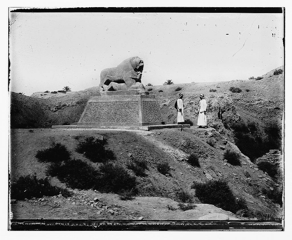 Развалины Вавилона на фотографиях 1932 года - История (наука), Археология, Историческое фото, Прошлое, Старое фото, Вавилон, 1932, Черно-белое фото, Длиннопост