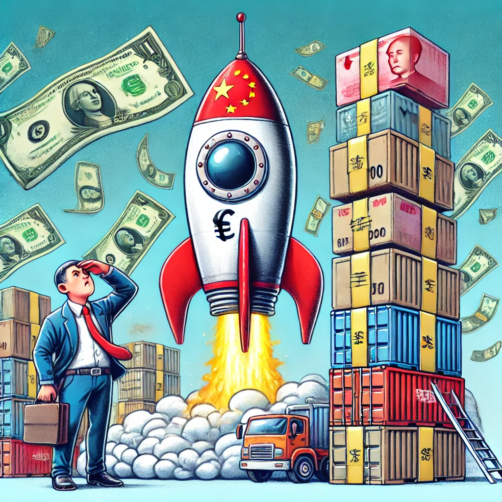 Dollar and Yuan Back to the Moon, Now Shipping from China Is Hitting the Pocket - Trade, Small business, Business, China, Purchase, Delivery, Cargo, Telegram (link), Longpost